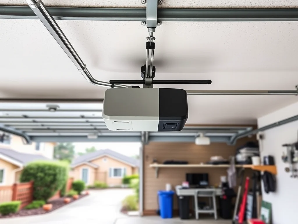 Garage Door Opener Repair editorial image for Foster City garage door service
